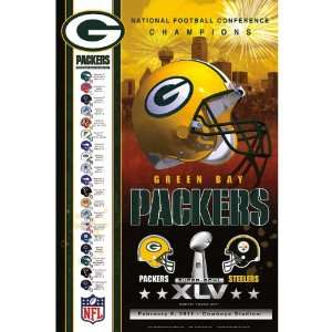   Bay Packers 2010 NFC Conference Champions Poster