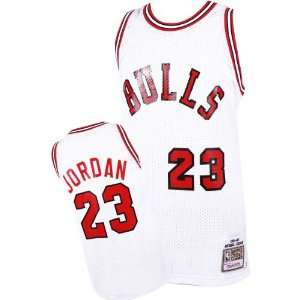   Bulls Michael Jordan 1984 1985 Hardwood Classics Authentic Home Jersey