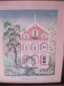 The Victorian Pink House S/N Limited Edition by Shelie  