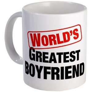  Worlds Greatest Boyfriend Family Mug by  
