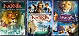 The Chronicles of Narnia 3 Pack (Lion, Caspian) NEW DVD  