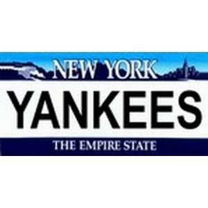 New York State Background License Plates   Yankees Plate Tag Tags auto 