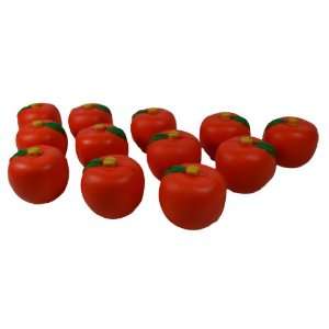 Lot of 12 Foam Relaxable Stress Ball Relief Apple