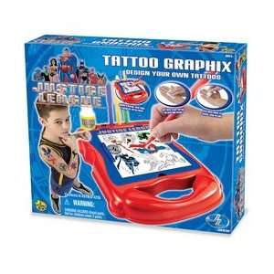  Tattoo Graphix Justice League Toys & Games