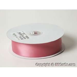  Satin Ribbon Double Face 7/8 inch 50 Yards, Colonial Rose 