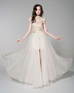 2012 New Style Removable Skirt Custom Wedding Dress bridal Gown 