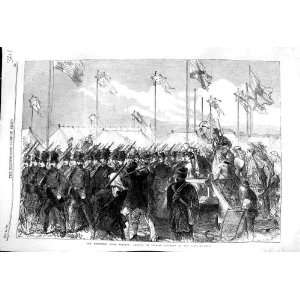  1866 WIMBLEDON RIFLE MEETING BELGIAN RIFLEMEN CAMP