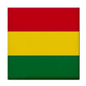 Bolivia Flag Tile Trivet