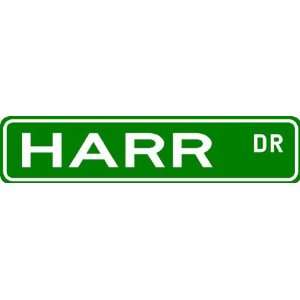  HARR Street Sign ~ Family Lastname Sign ~ Gameroom 