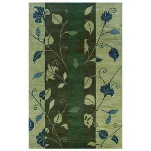    Rizzy Fusion FN 514 Green 8 Square Area Rug