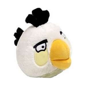  Angry Birds 8 Inch White Plush With Sound Toys & Games