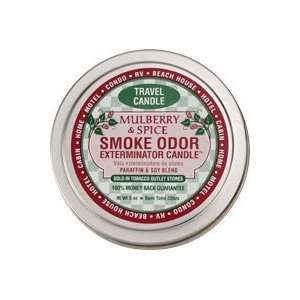 Smoke Odor Exterminator Travel Candle   Mulberry & Spice