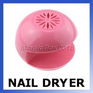 Mini Portable Electric Manicure Nail dryer Hand Toe Nai  