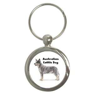  Australian Cattle Dog Key Chain (Round)