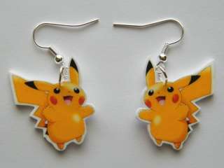 New Pokemon PIKACHU Earrings  
