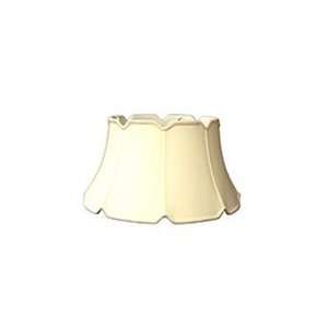  110 19 EG   V Notch Shantung Lamp Shade