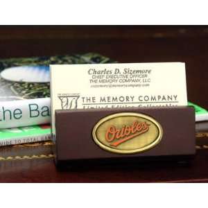  Memory Company Baltimore Orioles Business Card Holder 