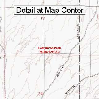   Map   Lost Horse Peak, Arizona (Folded/Waterproof)