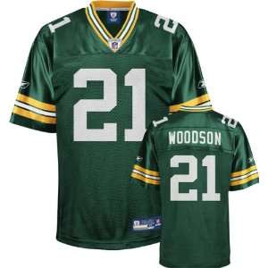 Charles Woodson Youth Jersey Reebok Green Replica #21 