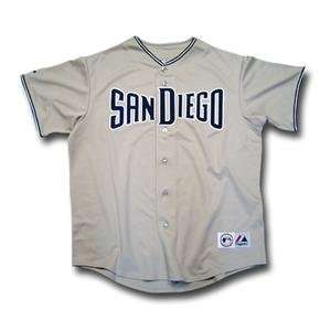  San Diego Padres MLB Replica Team Jersey by Majestic Athletic (Road 