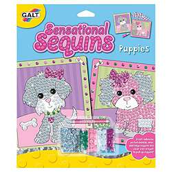 Buy Galt Young Art Sensational Sequins   Puppies from our Craft range 