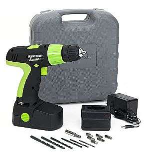 20 Pc 19.2V Cordless Drill Kit  Kawasaki™ Tools Portable Power Tools 