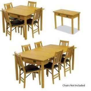 Stakmore Folding Dining Table   3 Uses   Oak   30H x 40W x 72D 
