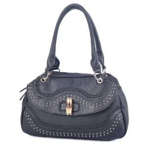  Black Deyce Manon Stylish Women Handbag Double handle Shoulder Bag 