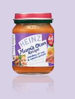 Heinz Mums’s Own Recipe 4 6 months.