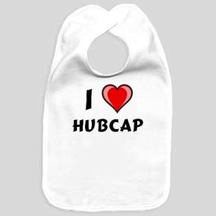 SHOPZEUS I Love Hubcap Baby Bib 