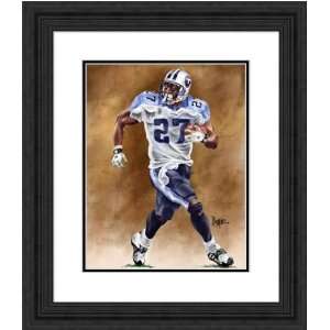 Framed Small Eddie George Tennessee Titans Giclee Sports 