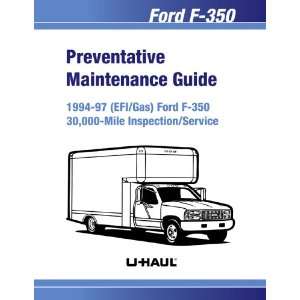   350 U Haul 1994 97 Truck Preventative Maintenance Guide Automotive