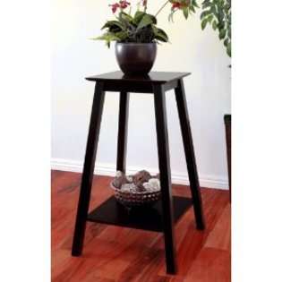 Frenchi Antique Accent Table Collection Plant/phone Stand Espresso 