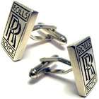 Silver Automotive Car Cufflinks  