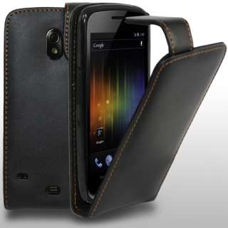   Leather Case Cover For Samsung Galaxy Nexus i9250 + Screen Protector