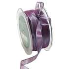 May Arts 3/8 Inch Wide Ribbon, Purple Iridescent Metallic