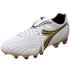   Mens Stile 10 K Pro MG 14 Soccer Shoe,White/Yellow/Black,11.5 M US