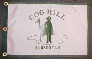COG HILL (Dubsdread) Logo GOLF FLAG (Fed Ex Cup)  