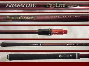 TaylorMade r9 SHAFT+Sleeve Grafalloy S 3 wood TP or NON  