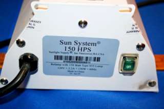 Sun System 150 Watt Grow Light Fixture & Bulb  