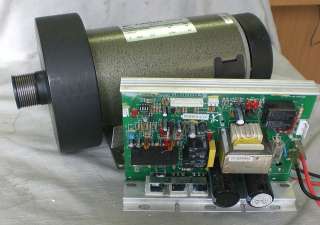 Used Drive Motor 3hp and Motor Control Circuit Board Combo  