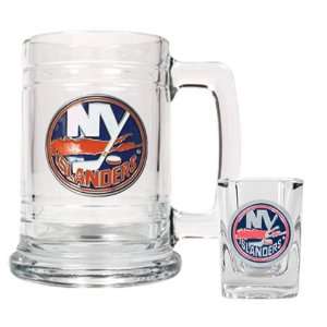  New York Islanders NY Beer Mug & Shot Glass Set Sports 