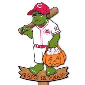   Reds MLB Halloween Frankenstein Stake Wood (30) 