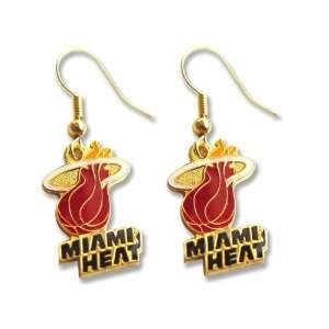  Miami Heat Dangle Logo Earring Set Nba Charm Everything 