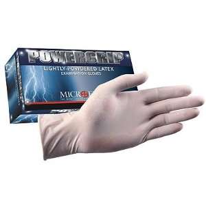 Microflex PowerGrip Latex Gloves; size, extra large  