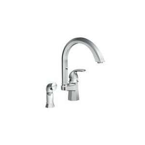   S741 Felicity Single Handle Kitchen Faucet with Side Spray in Chrome