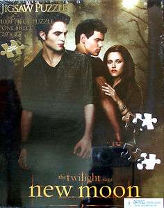 PUZZLE/JIGSAW TWILIGHT NEW MOON 1000 PC   20 BY 27 INCHES   NEW 