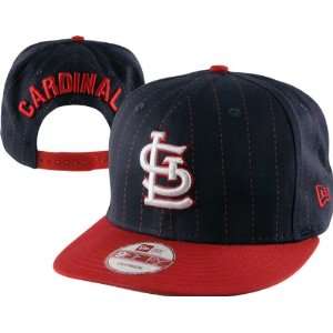 St. Louis Cardinals Navy New Era Pin Snap 2 Snapback Adjustable Hat