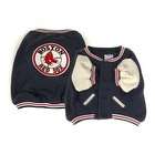 Sporty K9 MLB Varsity Dog Jacket   Team Boston Red Sox, Size See Size 