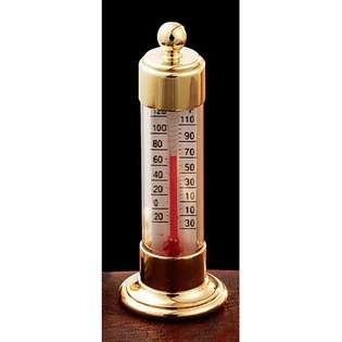 Conant Custom Brass Vermont Desk Thermometer in Brass 